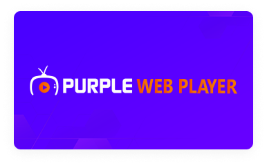 Purple Web Player